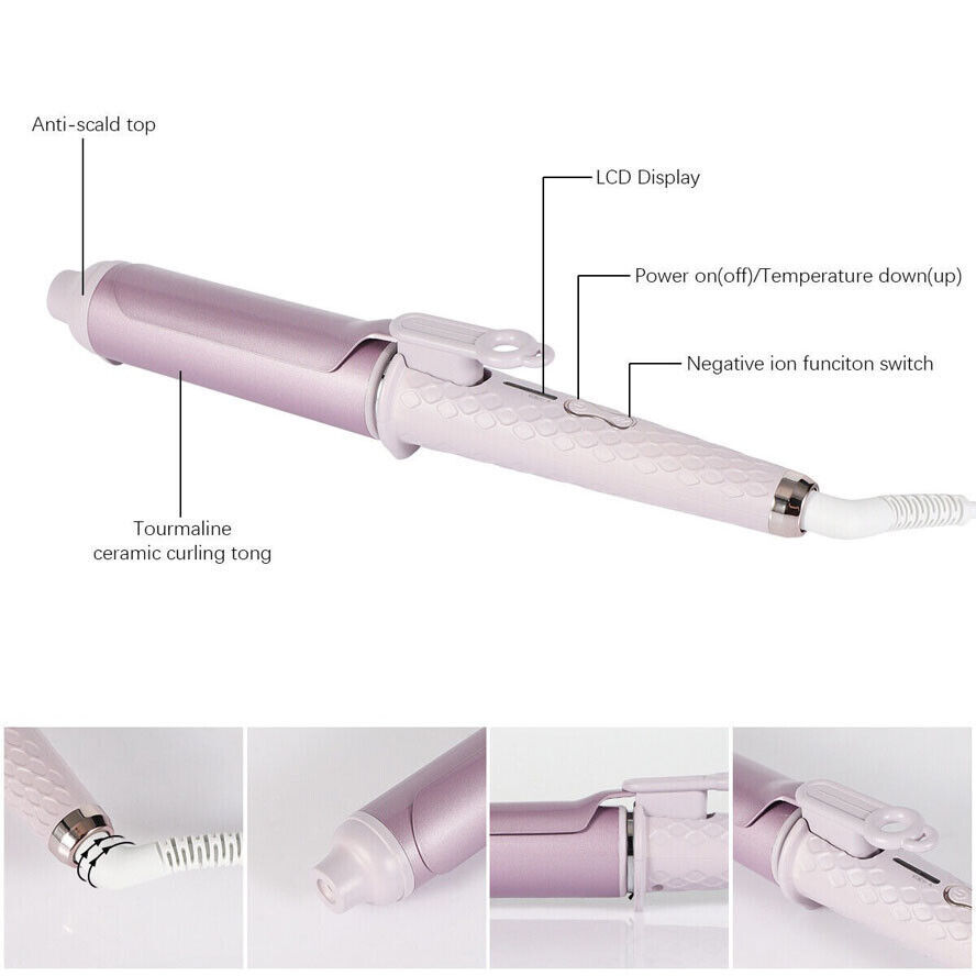 40mm Curling Wand Curling Tongs Big Barrel Curling Iron Professional Hair Curler