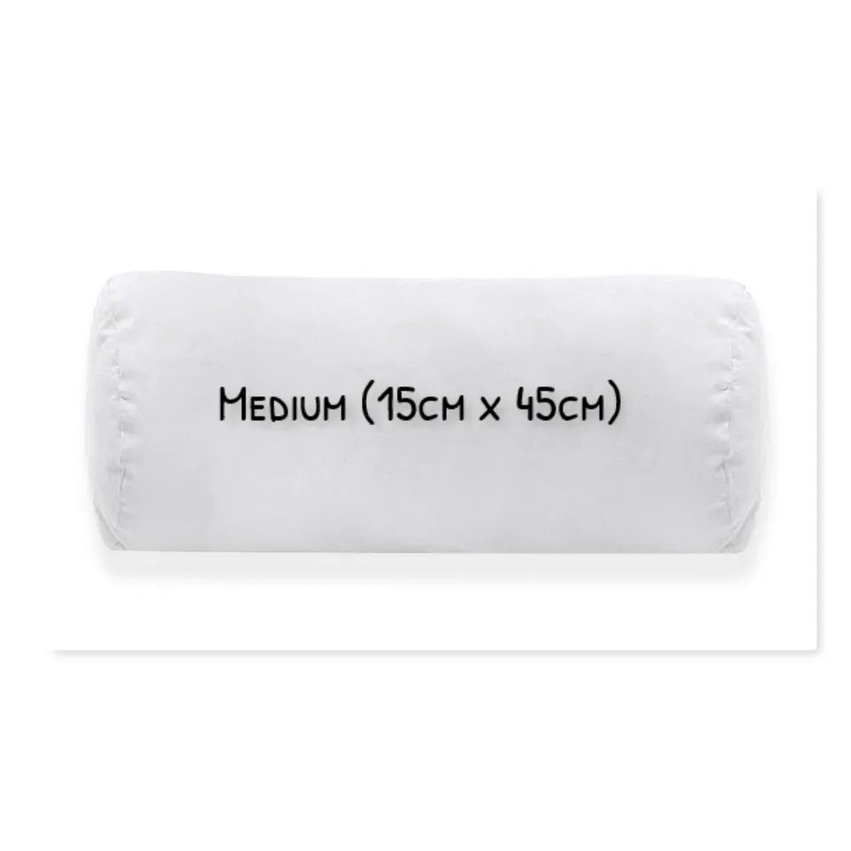 Round Shaped Bolster Pillow White Cushion Long Body Support Orthopaedical Pillow hotel pillows